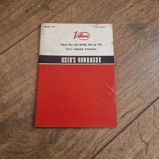Villiers Mk 9E 11E Engines Users Handbook.
