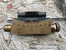 Vintage Vickers Machine Gun Clinometer