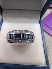 Platinum Sapphire And Diamond