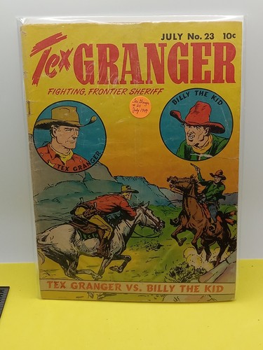Tex granger july 1949 comic - tex,