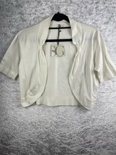 BHS Sophie Gray Size 14 Cream