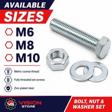 M6 M8 M10 BOLTS AND NUTS FULLY