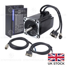 STEPPERONLINE Nema 34 9Nm Φ14mm 6A Closed Loop Stepper Motor & Driver CNC Kit