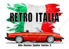 ALFA ROMEO SPIDER S3  t-shirt