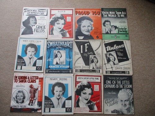 Gracie fields sheet - sheet, music
