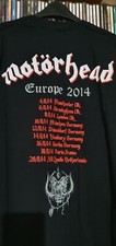 Motorhead Merry Christmas T Shirt. Tour Version. Dates On Rear. Lemmy. Xmas.