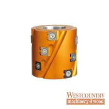 CMT Planing and Jointing Spiral Cutter Head 62mm dia, 30mm bore, 80mm length - 6