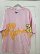 2000s Y2K Aape Vintage Big Logo Streetwear Japan Tee Size Large