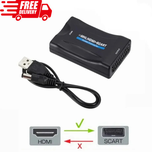 Scart hdmi converter - scart, to