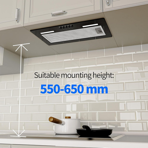 52cm integrated cooker hood - integrated,