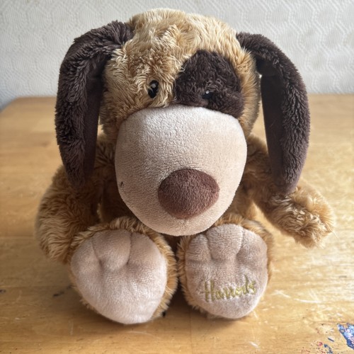 Harrods cuddly puppy dog - dog, 11"