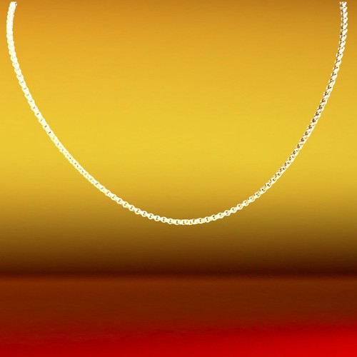 9ct gold inch - gold, chain