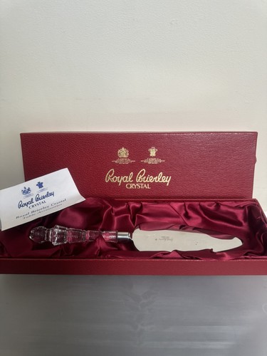Royal brierley crystal cake - brierley,