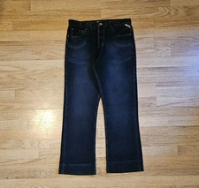 Jack & Jones Grey Corduroy Bootcut Trousers Men's W32 L30