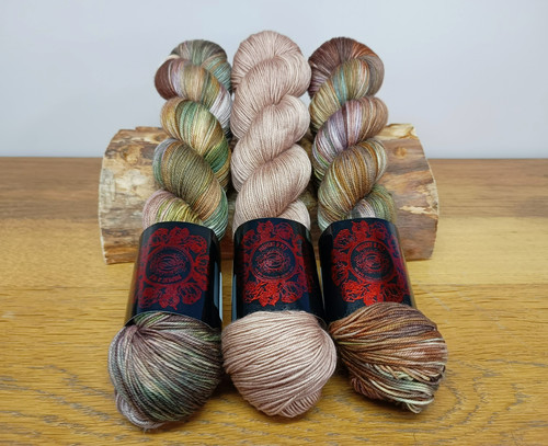 Pigment ply 3 skeins - pigment, &