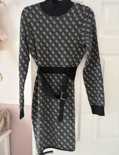Guess jumper dress with - guess, belt