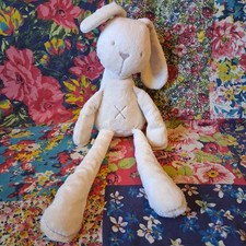 MAMAS & PAPAS 16" MILLIE & BORIS MILLIE BUNNY SOFT TOY PLUSH CREAM COMFORTER HUG