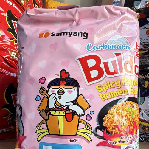Buldak ramen carbonara noodles - buldak,