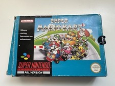Nintendo SNES Super Mario Cart PAL Cartridge