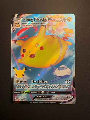 Flying pikachu vmax 007 025 - flying, 007/025