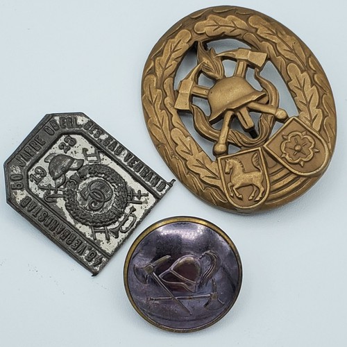German firefighter pin fireman - firefighter,