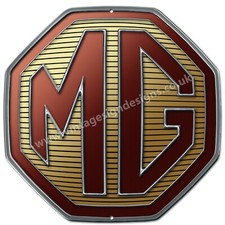MG MARQUE MACHINE CUT METAL