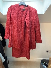 Caroline Charles red matching