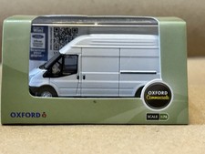 Oxford Diecast White Transit
