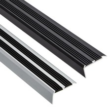 Aluminium Stair Nosing Edge Trim Step Edging 900x39x20mm Carpet Nosings UK