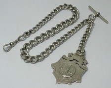 Antique Sterling Silver Albert