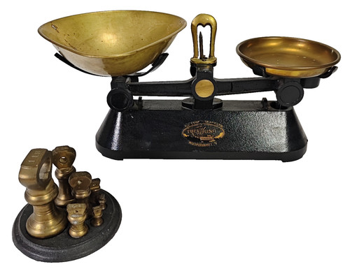 Antique libra scale england - libra,