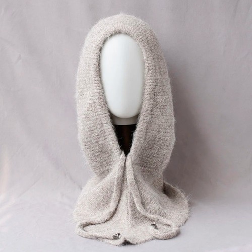 Unisex wool knitted - wool, balaclava