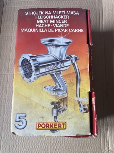 Vintage porkert meat - no.5,