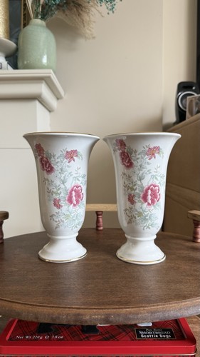 Royal winton floral vases - winton,