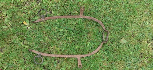 Antique cast iron horse - antique,