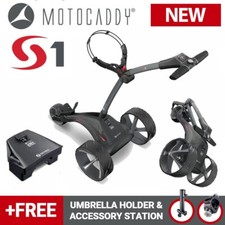 Motocaddy S1 Electric Golf Trolley Standard Lithium - NEW! 2025