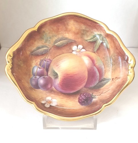 Royal worcester hand painted - royal,