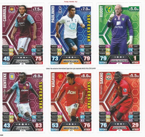 Match attax 2013 14 - 2013/14, 13/14