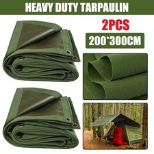 2X Army Canvas Heavy Duty