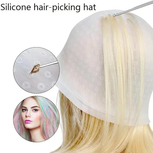 Hair highlighting dye cap - dye,
