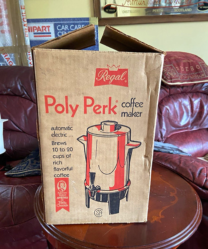 Vtg regal poly perk cup - poly,