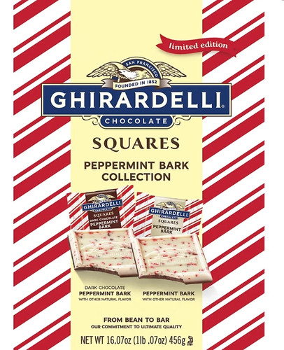 Ghirardelli peppermint bark - ghirardelli,