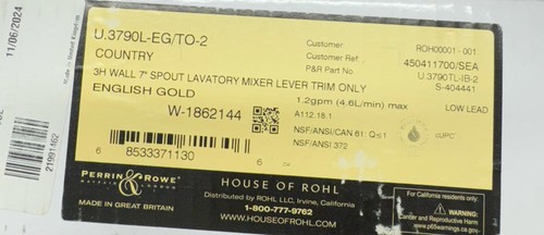 Perrin rowe 3790l - perrin,