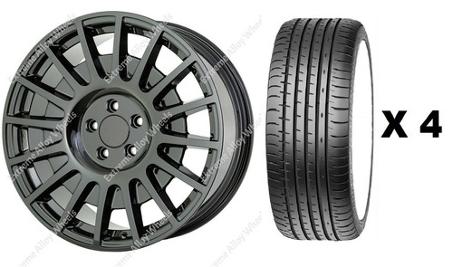 Satin black tms alloy - 20",