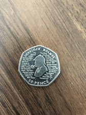 2019 Sherlock Holmes 50p Coin 