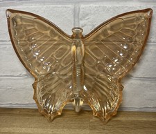 Vintage Pale Amber Glass