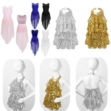 UK Kid Girls Sequins Jazz