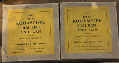 Kodascopefilm reel and can - kodascopefilm,