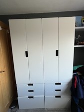 IKEA White Wardrobe 2-Door X 2