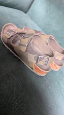 Kids Birkenstock Sandals army